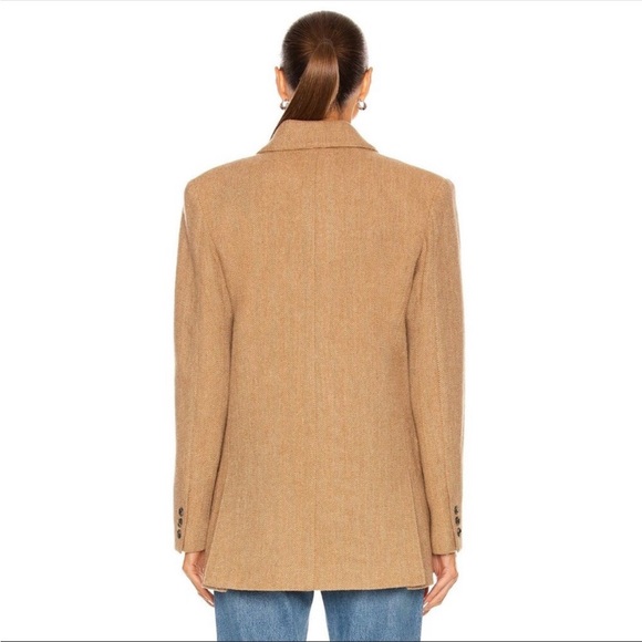 Smythe Double Breasted Oversized Wool Blazer - Picture 3 of 8